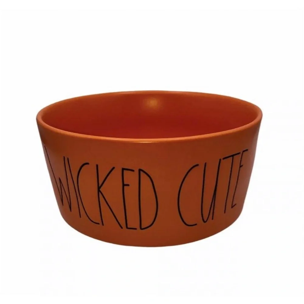 RAE DUNN WICKED CUTE DOG BOWL